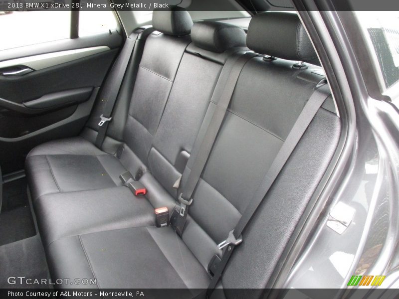 Mineral Grey Metallic / Black 2013 BMW X1 xDrive 28i