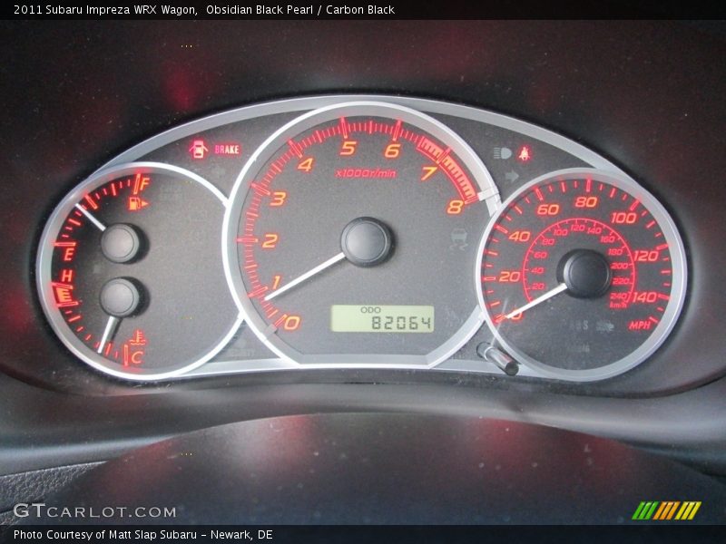 Obsidian Black Pearl / Carbon Black 2011 Subaru Impreza WRX Wagon