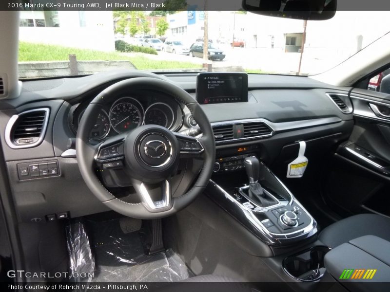 Jet Black Mica / Black 2016 Mazda CX-9 Touring AWD