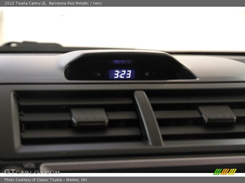 Barcelona Red Metallic / Ivory 2013 Toyota Camry LE