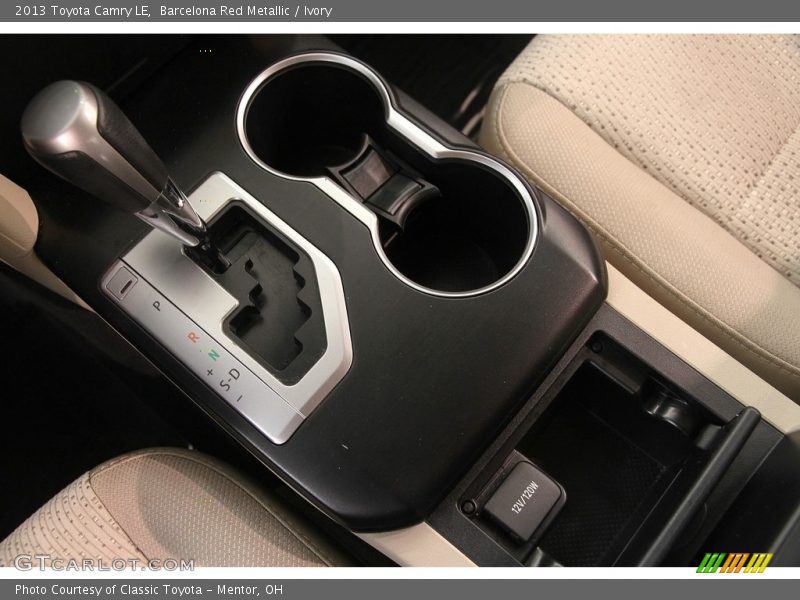 Barcelona Red Metallic / Ivory 2013 Toyota Camry LE