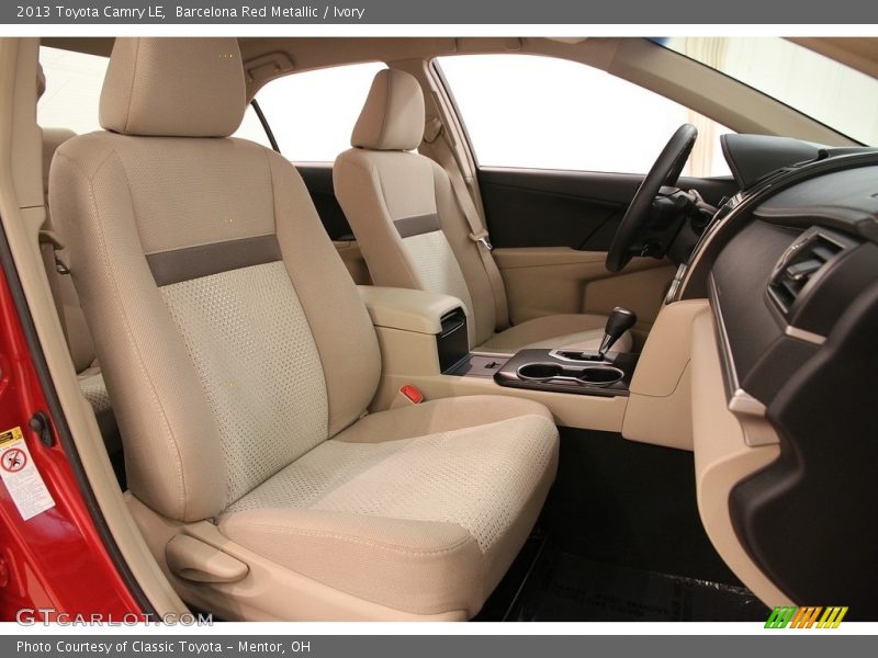 Barcelona Red Metallic / Ivory 2013 Toyota Camry LE