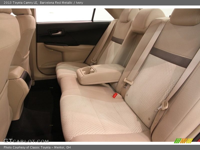 Barcelona Red Metallic / Ivory 2013 Toyota Camry LE
