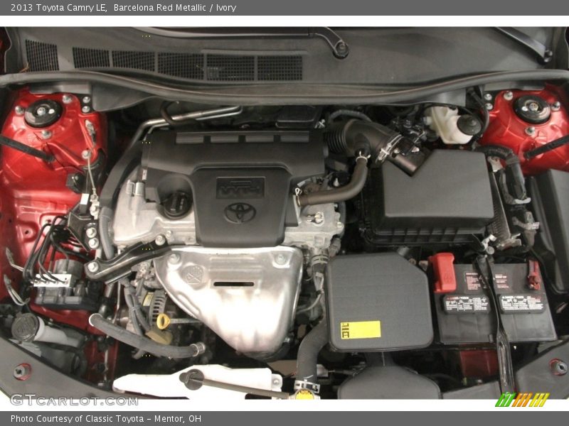 Barcelona Red Metallic / Ivory 2013 Toyota Camry LE