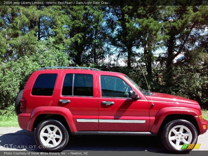 Inferno Red Pearl / Dark/Light Slate Gray 2006 Jeep Liberty Limited