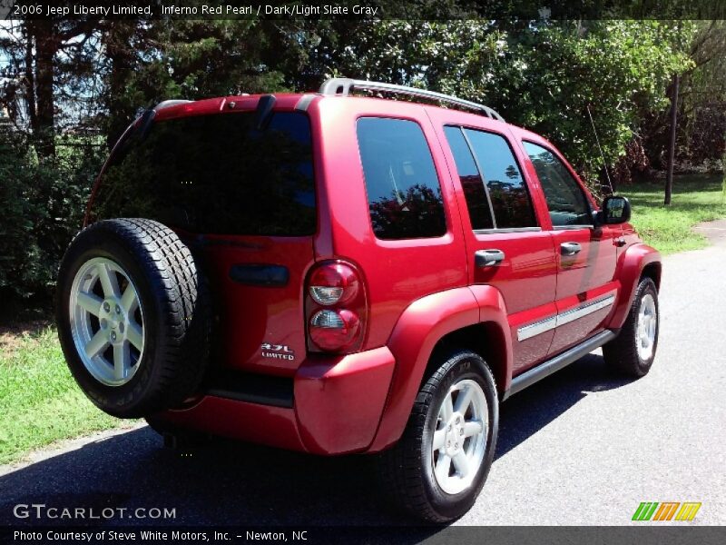 Inferno Red Pearl / Dark/Light Slate Gray 2006 Jeep Liberty Limited