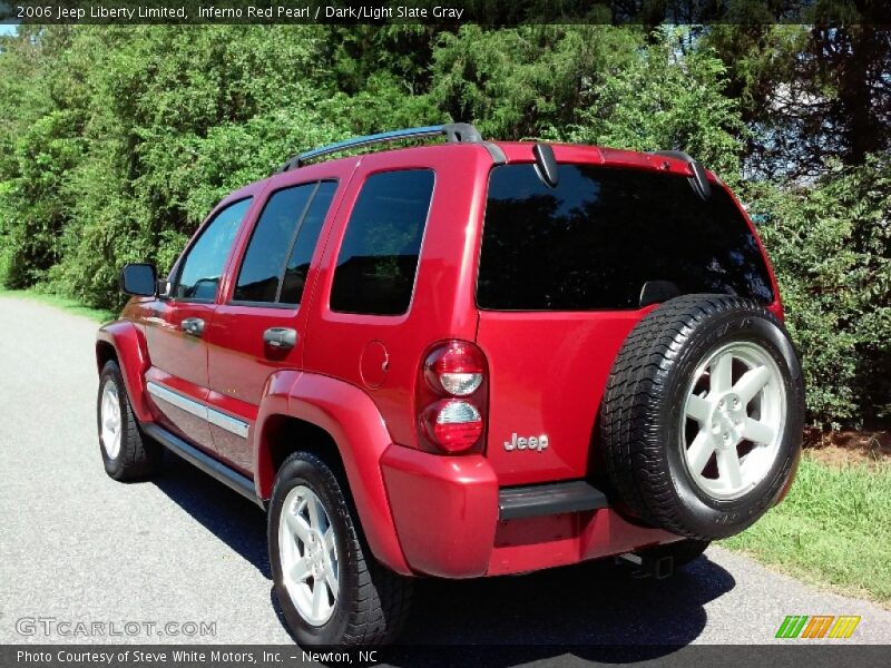 Inferno Red Pearl / Dark/Light Slate Gray 2006 Jeep Liberty Limited