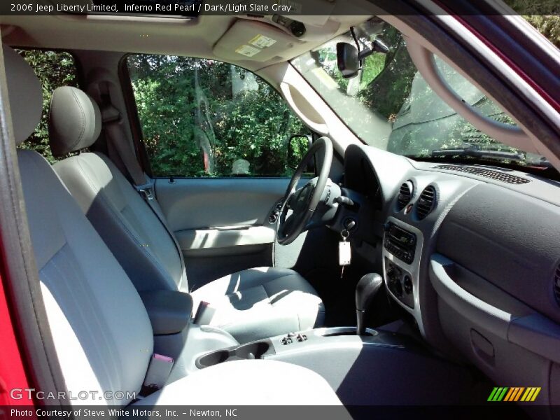 Inferno Red Pearl / Dark/Light Slate Gray 2006 Jeep Liberty Limited