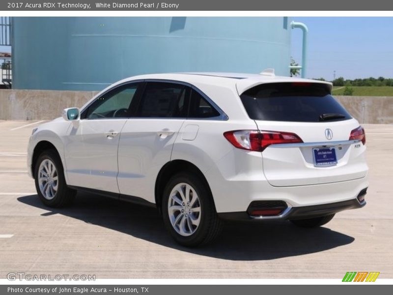 White Diamond Pearl / Ebony 2017 Acura RDX Technology