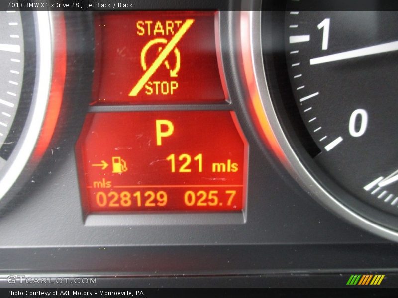 Jet Black / Black 2013 BMW X1 xDrive 28i
