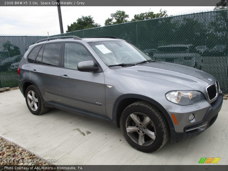 Space Grey Metallic / Grey 2008 BMW X5 3.0si