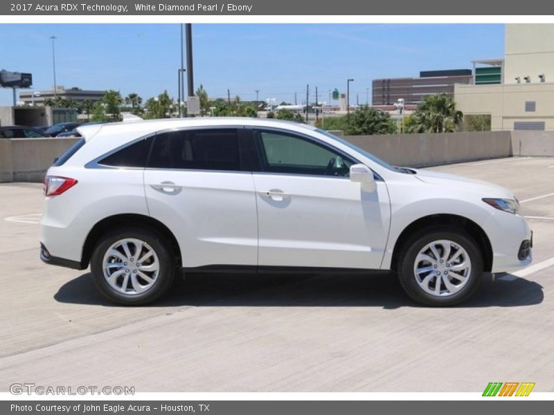 White Diamond Pearl / Ebony 2017 Acura RDX Technology