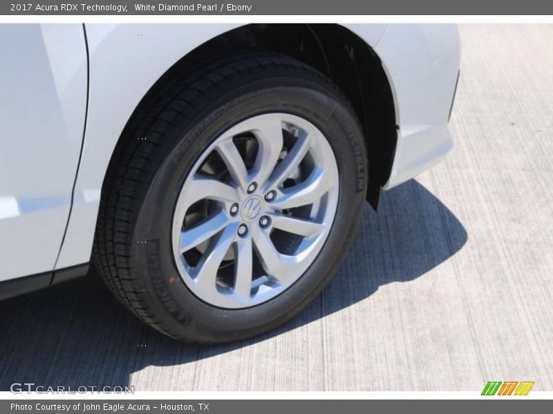 White Diamond Pearl / Ebony 2017 Acura RDX Technology