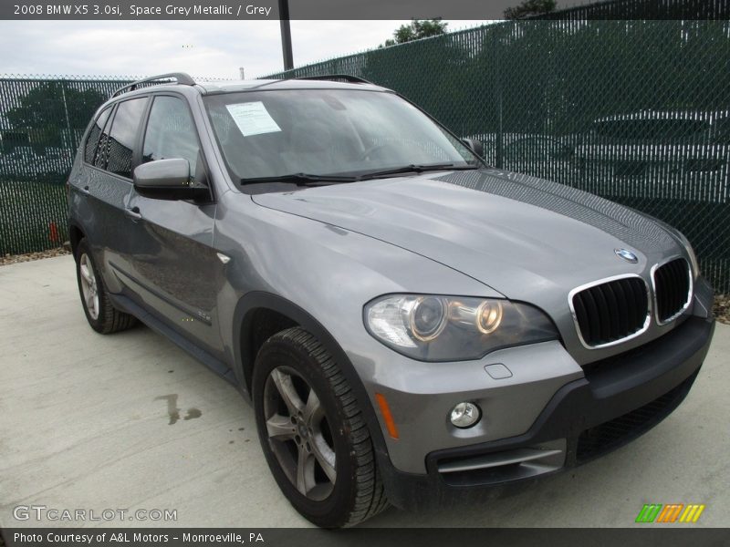 Space Grey Metallic / Grey 2008 BMW X5 3.0si