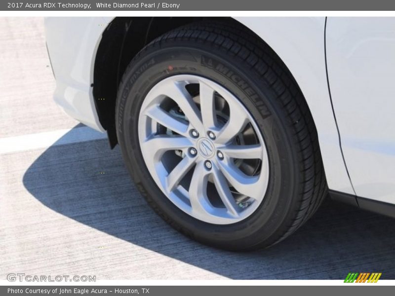 White Diamond Pearl / Ebony 2017 Acura RDX Technology
