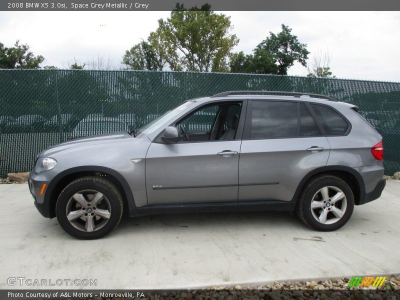 Space Grey Metallic / Grey 2008 BMW X5 3.0si