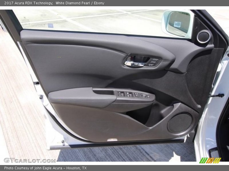 White Diamond Pearl / Ebony 2017 Acura RDX Technology