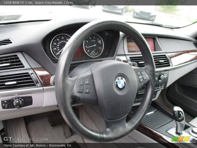 Space Grey Metallic / Grey 2008 BMW X5 3.0si