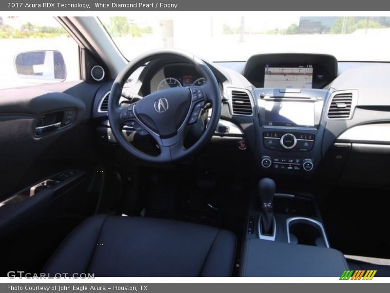 White Diamond Pearl / Ebony 2017 Acura RDX Technology