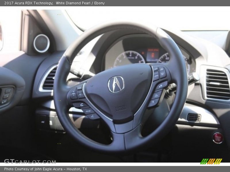 White Diamond Pearl / Ebony 2017 Acura RDX Technology