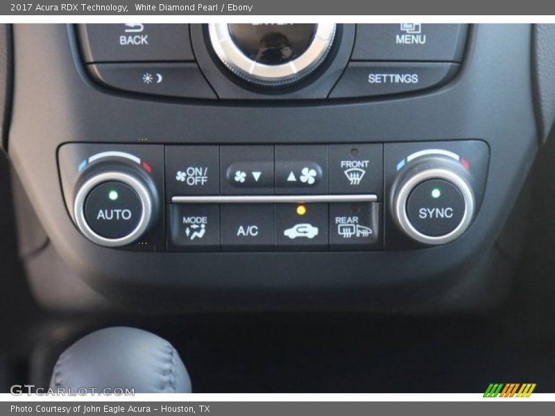 White Diamond Pearl / Ebony 2017 Acura RDX Technology