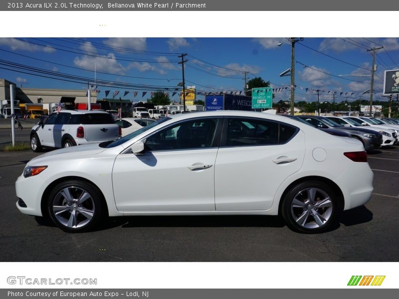 Bellanova White Pearl / Parchment 2013 Acura ILX 2.0L Technology