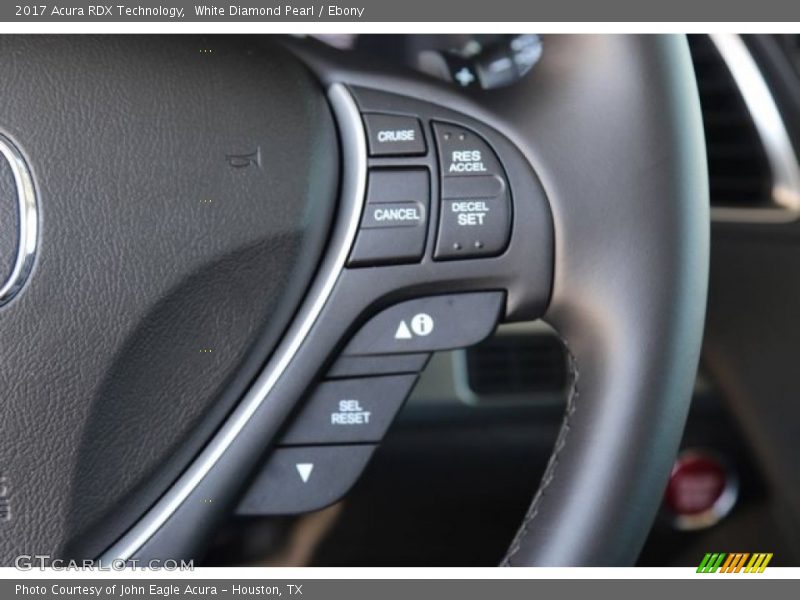 White Diamond Pearl / Ebony 2017 Acura RDX Technology