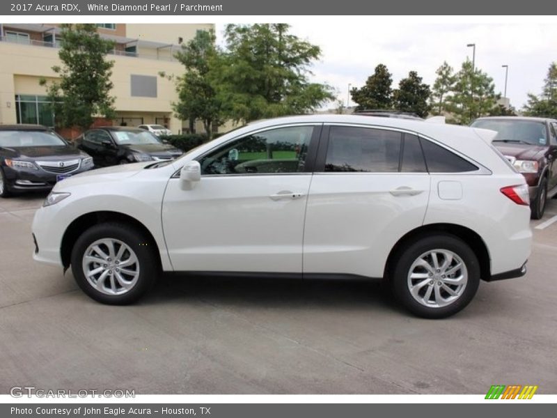 White Diamond Pearl / Parchment 2017 Acura RDX