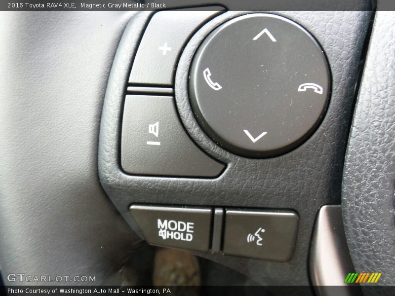 Controls of 2016 RAV4 XLE