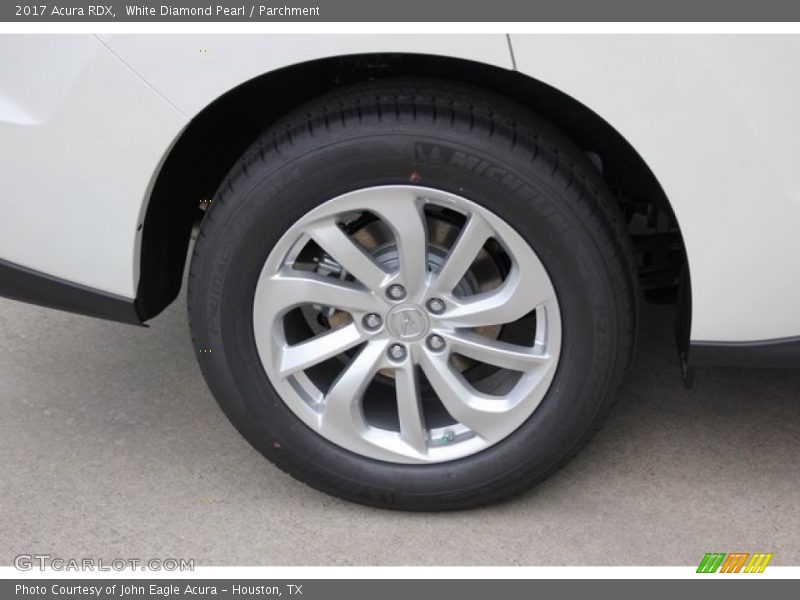 White Diamond Pearl / Parchment 2017 Acura RDX