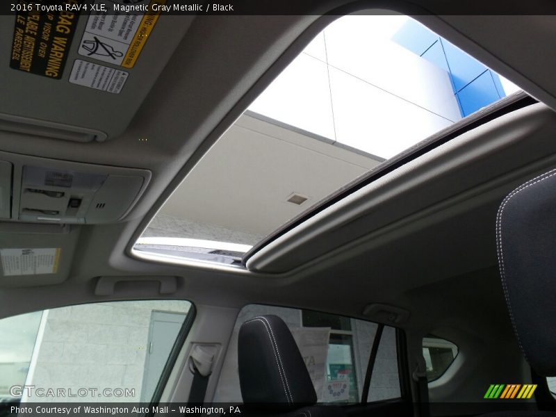 Magnetic Gray Metallic / Black 2016 Toyota RAV4 XLE