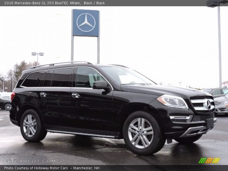 Black / Black 2016 Mercedes-Benz GL 350 BlueTEC 4Matic