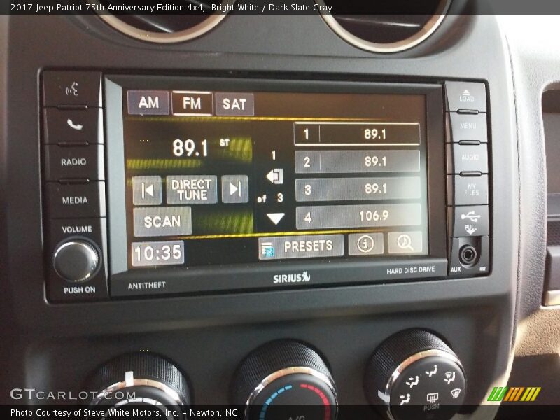 Bright White / Dark Slate Gray 2017 Jeep Patriot 75th Anniversary Edition 4x4