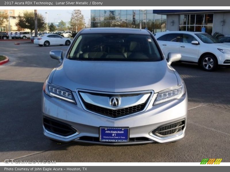Lunar Silver Metallic / Ebony 2017 Acura RDX Technology
