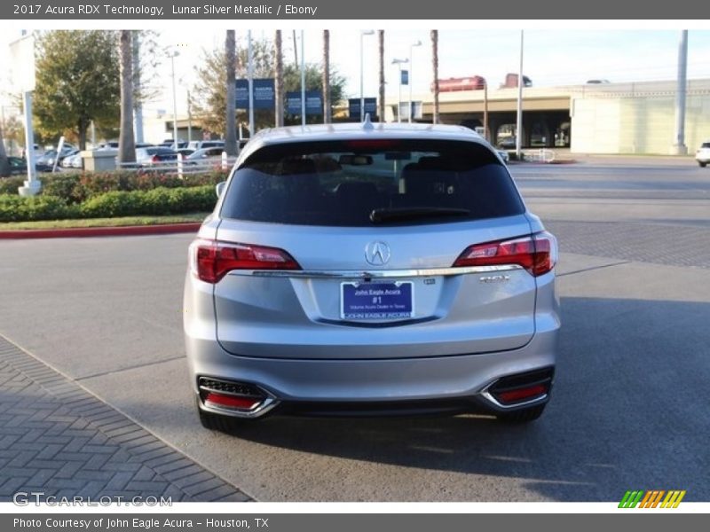 Lunar Silver Metallic / Ebony 2017 Acura RDX Technology