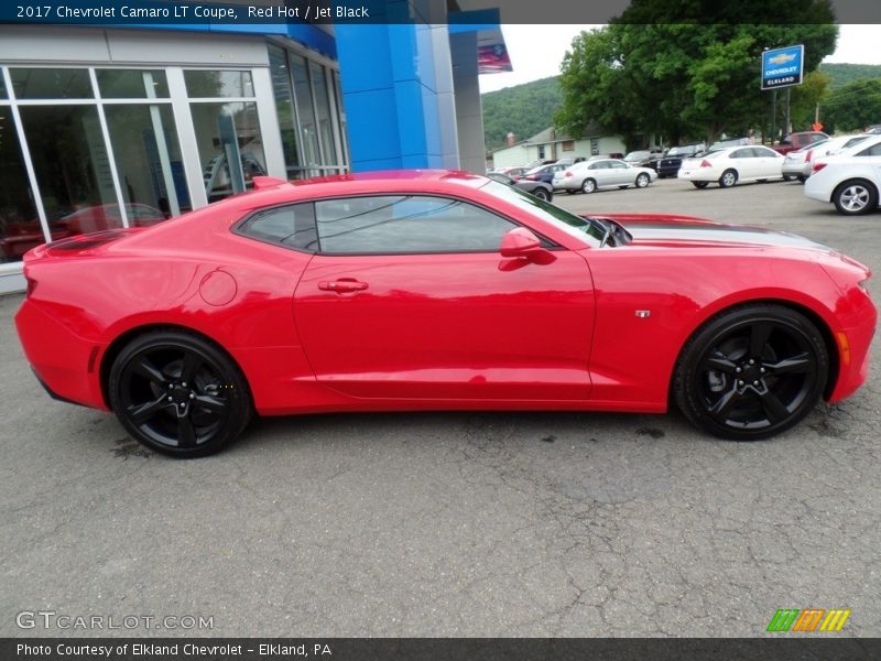 Red Hot / Jet Black 2017 Chevrolet Camaro LT Coupe