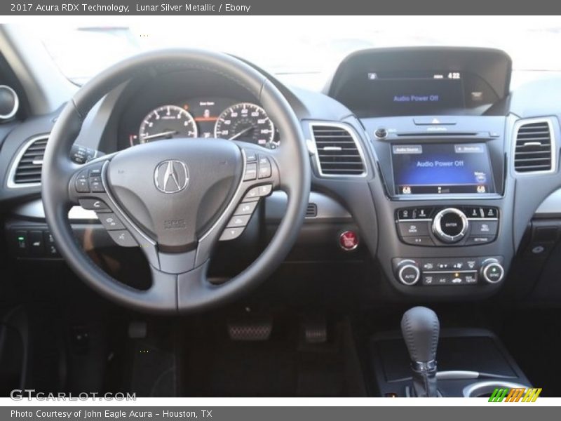 Lunar Silver Metallic / Ebony 2017 Acura RDX Technology