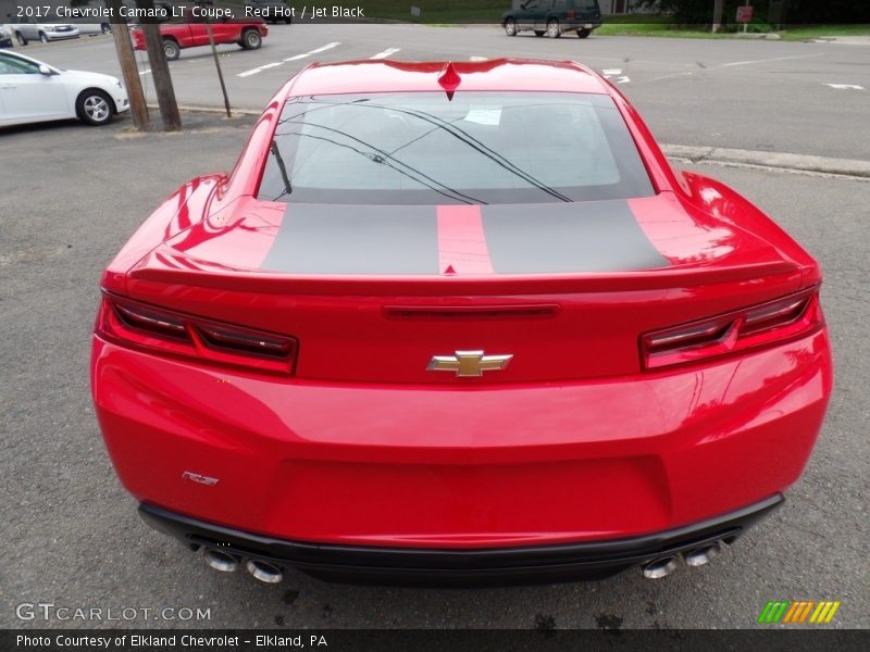 Red Hot / Jet Black 2017 Chevrolet Camaro LT Coupe