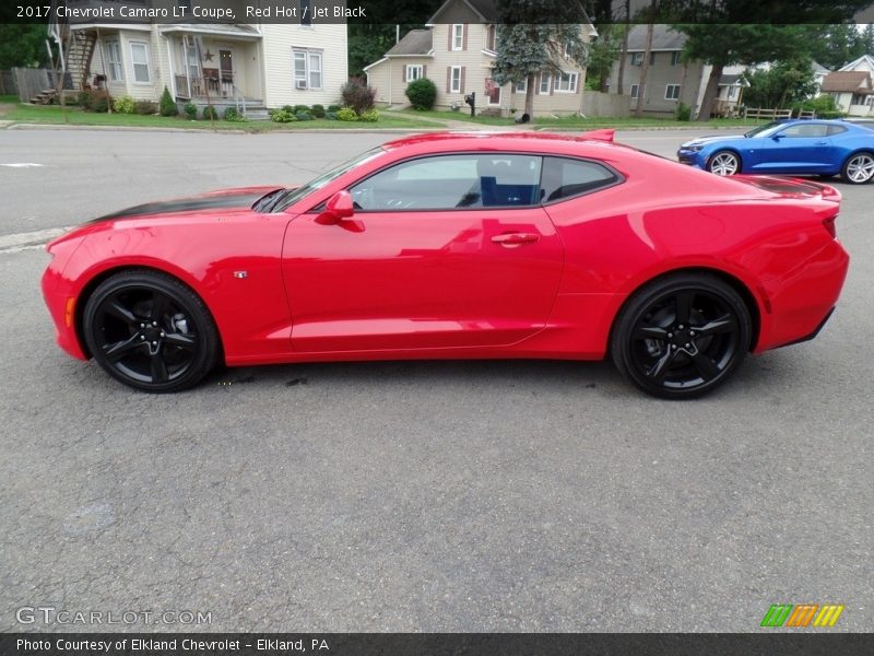 Red Hot / Jet Black 2017 Chevrolet Camaro LT Coupe