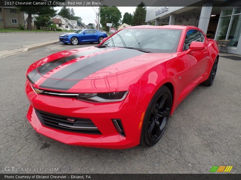 Red Hot / Jet Black 2017 Chevrolet Camaro LT Coupe