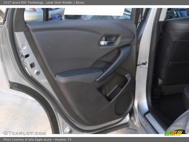 Lunar Silver Metallic / Ebony 2017 Acura RDX Technology