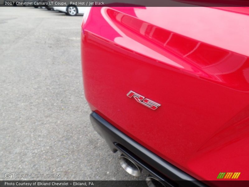 Red Hot / Jet Black 2017 Chevrolet Camaro LT Coupe
