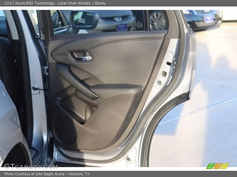 Lunar Silver Metallic / Ebony 2017 Acura RDX Technology