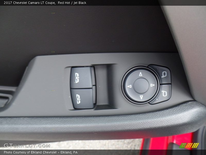 Red Hot / Jet Black 2017 Chevrolet Camaro LT Coupe