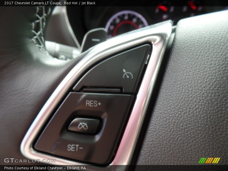 Red Hot / Jet Black 2017 Chevrolet Camaro LT Coupe