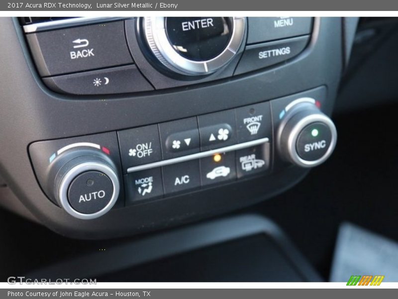 Lunar Silver Metallic / Ebony 2017 Acura RDX Technology
