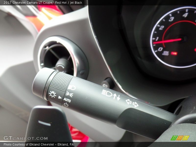 Red Hot / Jet Black 2017 Chevrolet Camaro LT Coupe