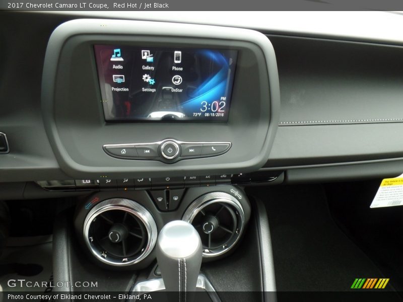 Red Hot / Jet Black 2017 Chevrolet Camaro LT Coupe