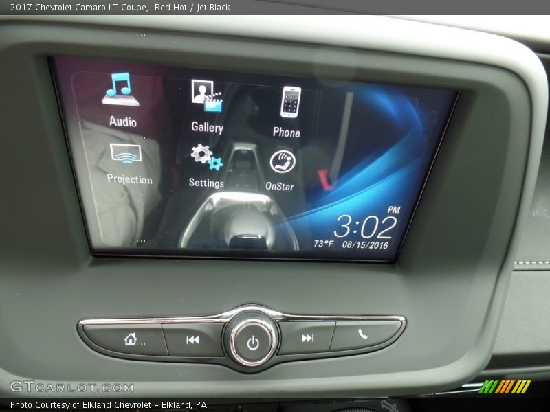Red Hot / Jet Black 2017 Chevrolet Camaro LT Coupe