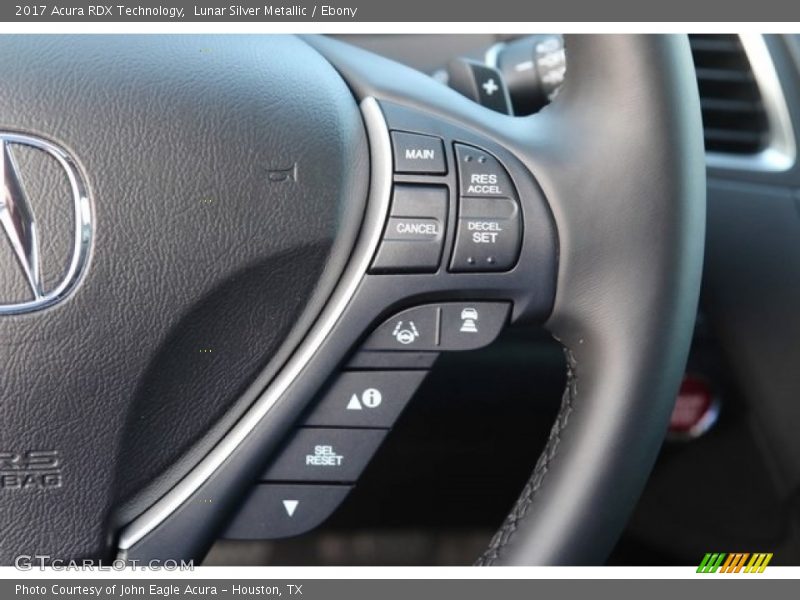 Lunar Silver Metallic / Ebony 2017 Acura RDX Technology